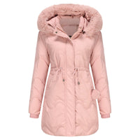 BELLE - Wattierte Winterjacke mit flauschigem Kragen