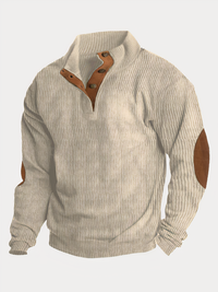BRIAN - Farbkontrast-Pullover