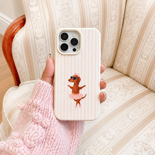 iPhone-Hülle Ballerina-Dackel
