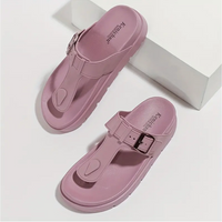 Lotte - Die bequemen Flip-Flops mit Uni-Farbe