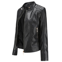 Stilvolle Lederjacke mit zeitlosem Design