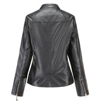 Stilvolle Lederjacke mit zeitlosem Design