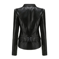 Cloy Stylische Lederjacke