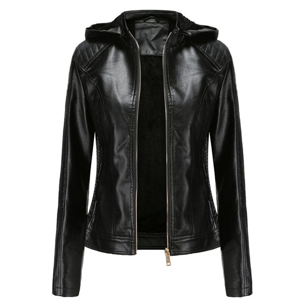 Stilvolle Lederjacke mit zeitlosem Design
