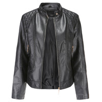 Stilvolle Lederjacke mit zeitlosem Design