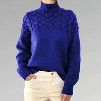 CHLOE - Strickpullover mit Zopfmuster