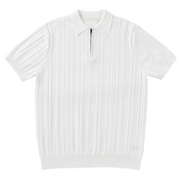 Ewiges Velours-Poloshirt aus Strick