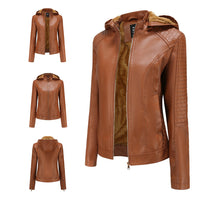 Stilvolle Lederjacke mit zeitlosem Design