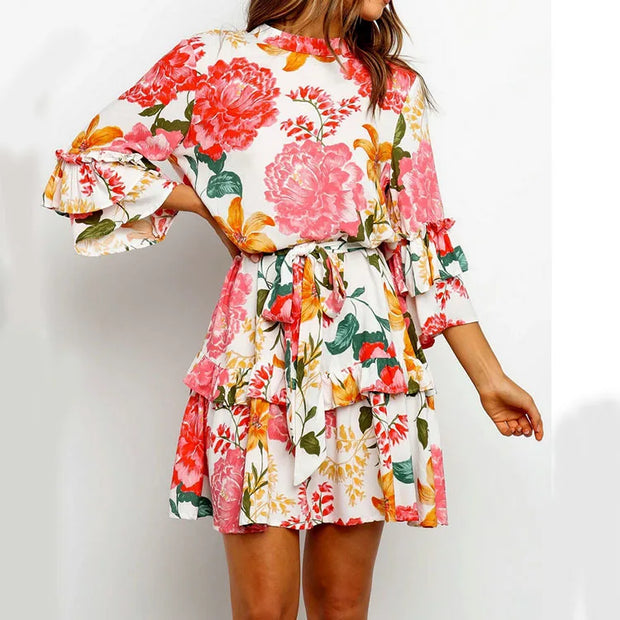 Danisa - Kleid mit Blumenmuster