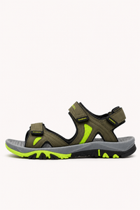 Sportliche Herrensandalen mit verstellbaren Riemen und dicker Sohle – Roderich