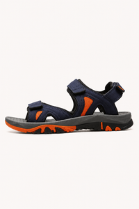 Sportliche Herrensandalen mit verstellbaren Riemen und dicker Sohle – Roderich