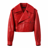 Leichte Damenjacke mit breitem Revers - Lauren