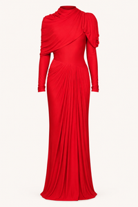 Elegantes langärmeliges Kleid mit langen Ärmeln und schmaler Passform - Sonhia
