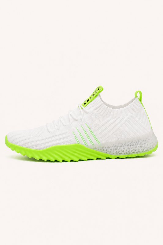 Atmungsaktive Sneaker aus gewebtem Mesh im Socken-Stil mit leichter Sohle – Karyme