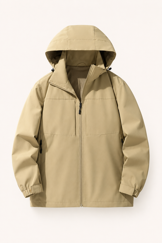Leichte, wasserdichte Outdoor-Jacke für Herren mit Kapuze – Millan