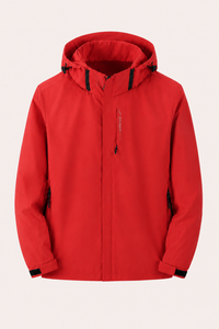 Unisex-Jacke, wasserdicht und winddicht, mit durchgehendem Reißverschluss – Shocks
