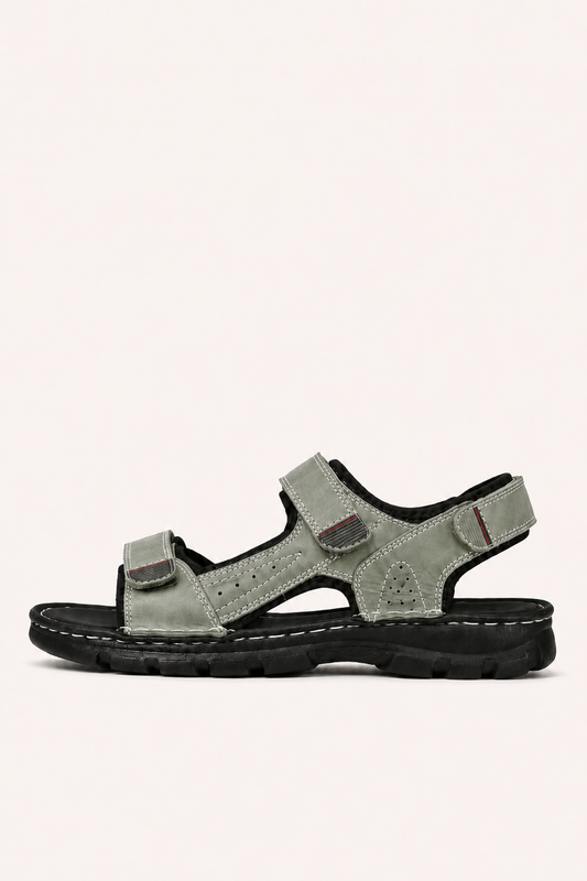 Sportliche Herren-Sandalen mit Klettverschluss und dicker Sohle – Armelio