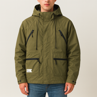Technische Jacke mit Kapuze für Männer - Tomas