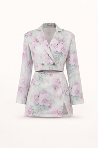 Floraler Blazer und eleganter Rock für Frauen - Ottilie