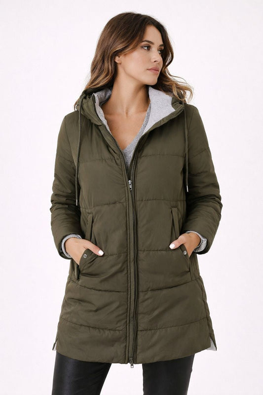 Leichte Steppjacke mit Kapuze für Damen - Lirene