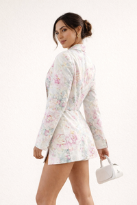 Floraler Blazer und eleganter Rock für Frauen - Ottilie