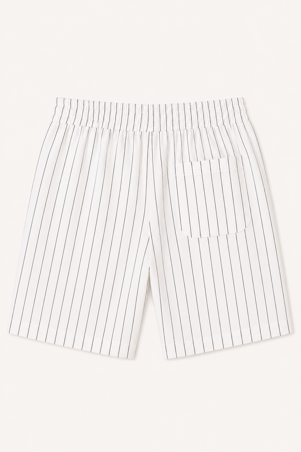 Freizeitshorts aus Leinen mit elastischem Kordelzug für Herren - Levin