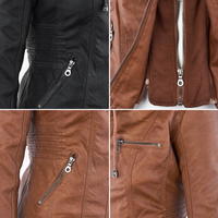 Eleganza Thermal Chic Lederjacke