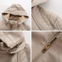 Stilvolle Lederjacke mit zeitlosem Design