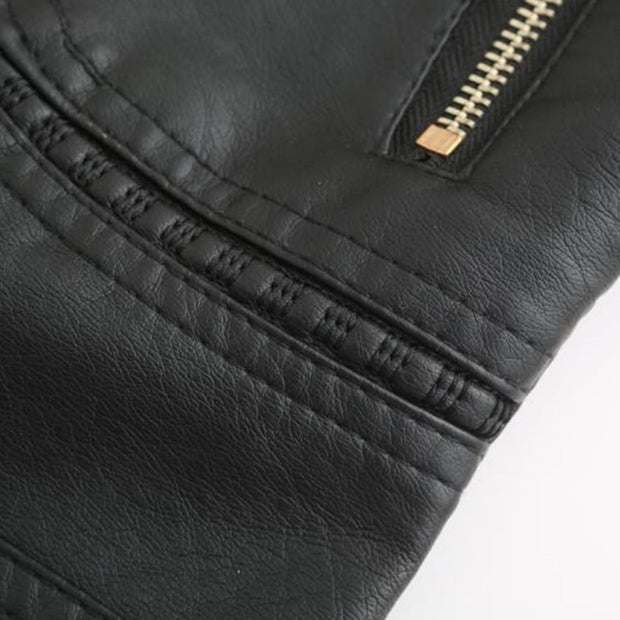 Stilvolle Lederjacke mit zeitlosem Design