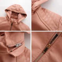 Stilvolle Lederjacke mit zeitlosem Design