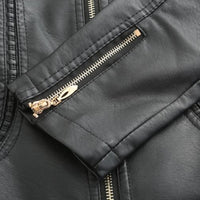Stilvolle Lederjacke mit zeitlosem Design