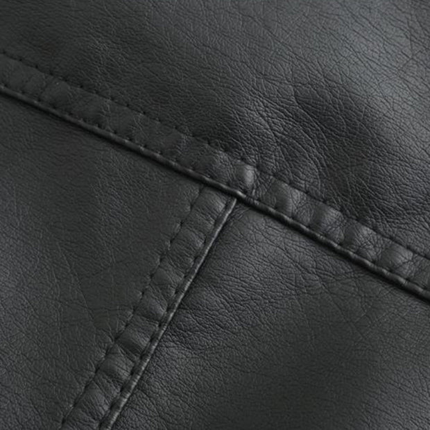Stilvolle Lederjacke mit zeitlosem Design