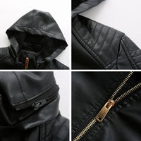 Stilvolle Lederjacke mit zeitlosem Design