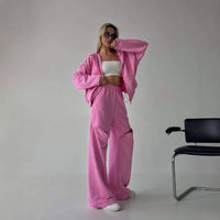 Damen-Loungewear-Set mit Kapuze - Maribel