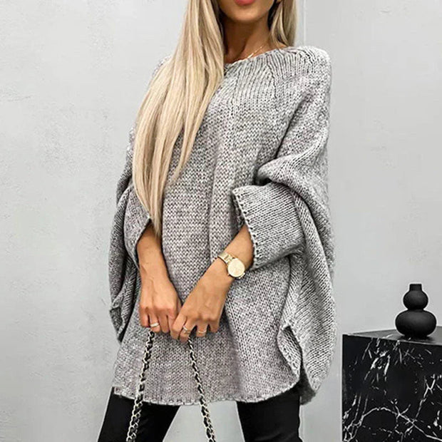Oversize-Pullover aus Grobstrick für Damen - Freja