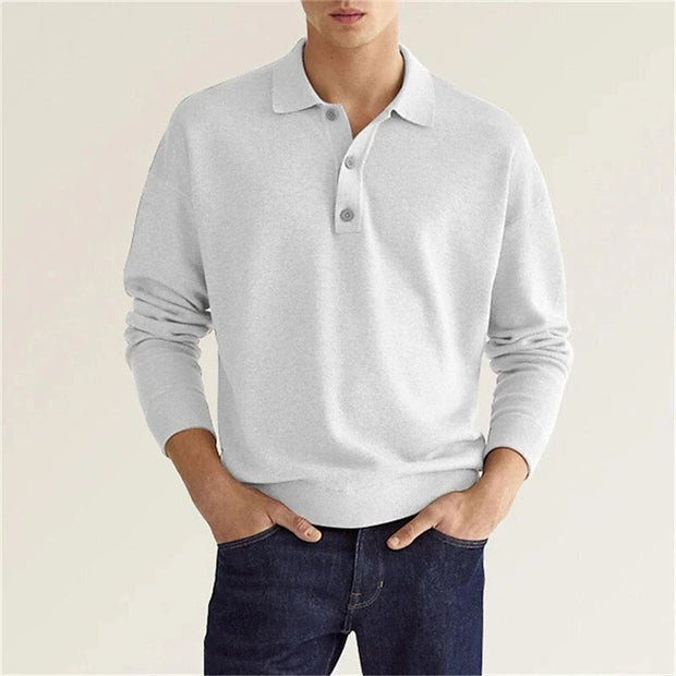 LANGÄRMELIGES POLOSHIRT - MAXIMALE ELEGANZ UND KOMFORT