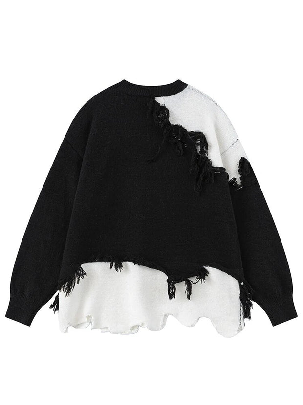 Fiene - Vintage-Pullover aus Baumwolle