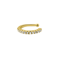 Brilliant Earcuff 14K Vergoldet