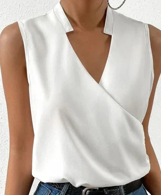 Elena - Elegantes ärmelloses Top – Zeitlos, stilvoll & vielseitig kombinierbar