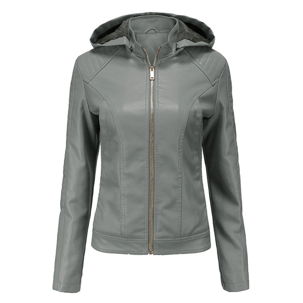 Stilvolle Lederjacke mit zeitlosem Design