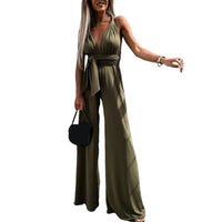 Sophia - Eleganter Jumpsuit mit Kreuzrücken