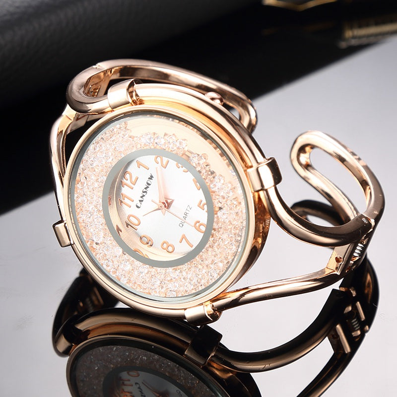 Cansnow Sleek Armreif Uhr