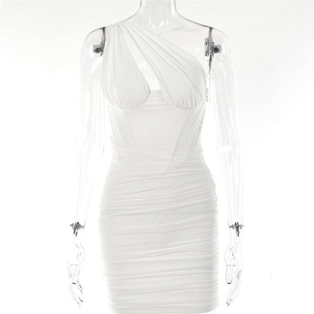 Zoey - Eng anliegendes Abendkleid aus Mesh