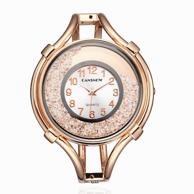 Cansnow Sleek Armreif Uhr