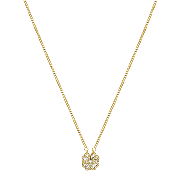 Lucky Shiny Heart Kette 18K Vergoldet