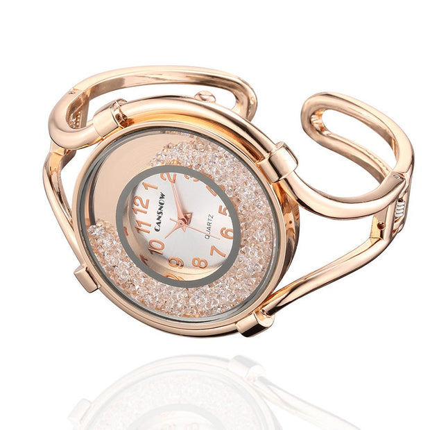 Cansnow Sleek Armreif Uhr