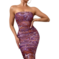 Odile - Eng anliegendes schulterfreies Abendkleid
