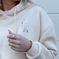 Abby Hoodie mit Blumenprint