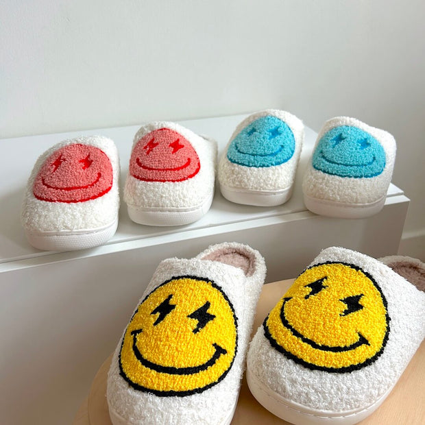 Flash Smiley-Hausschuhe