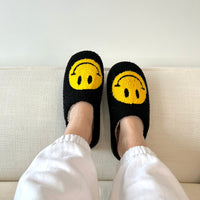 Smiley-Hausschuhe